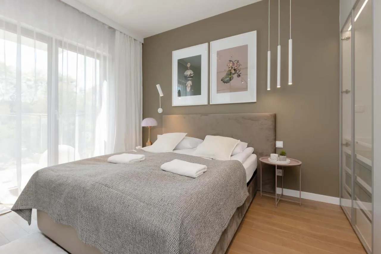 Boutiq Park Elegant Apartment With Parking By Renters Warsaw